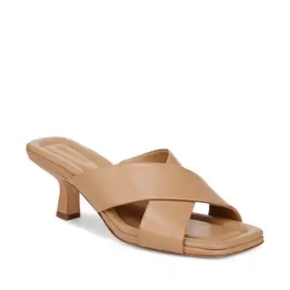 Vince Cecila Crisscross Slides in Catalina Blush Size 11. - Picture 7 of 9